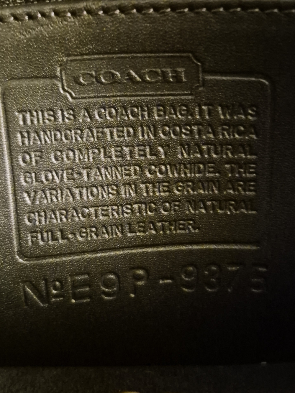 Vintage Coach Crossbody 80's - Picture 5 of 5